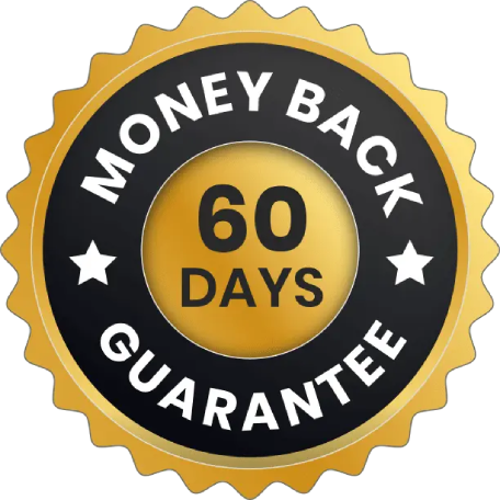 ViriFlow customer satisfaction 60 day money back guarantee seal