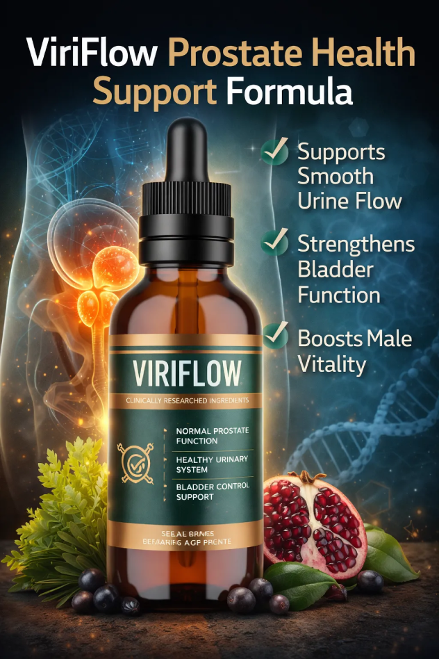 ViriFlow benefit helping maintain healthy prostate function in men